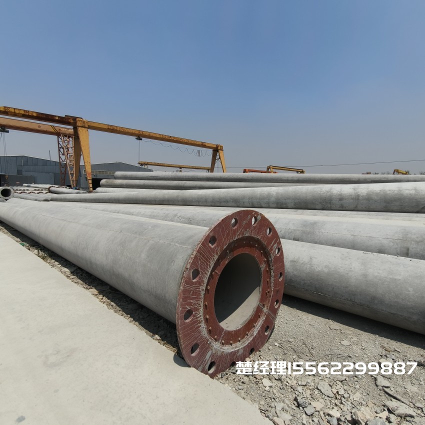 盐城12米无拉线电杆